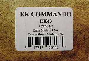 [Ka-Bar Label 1] 