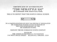[ 45th New Style COA]
