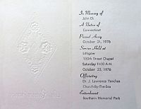 [Memorial Card]